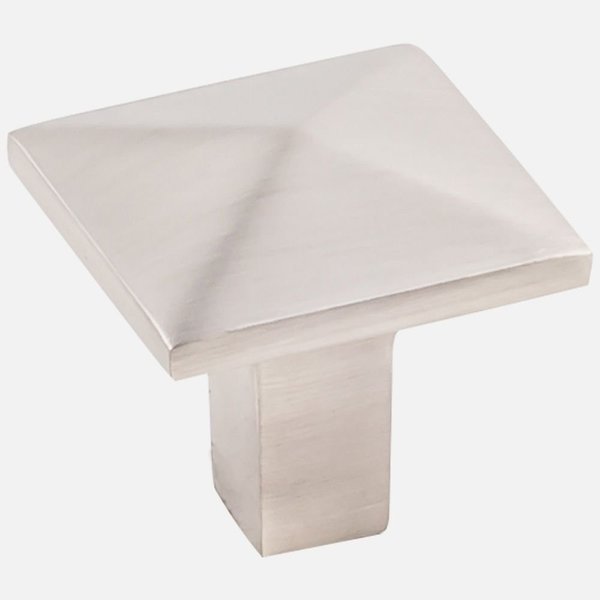 1-1/8" Diameter Peaked Square Knob, Kasaware, Mfr#: K441SN-10