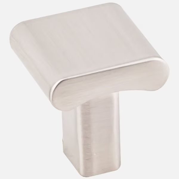 1" Diameter Rounded Square Knob, Kasaware, Mfr#: K940SN-4