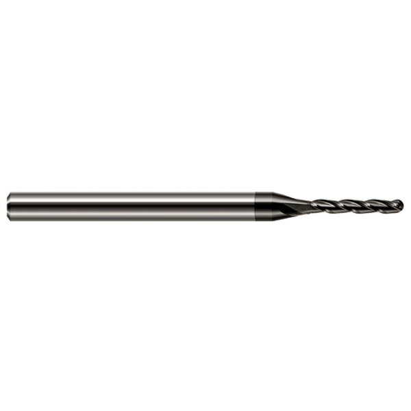 Miniature End Mill - Ball - Long Flute, Harvey Tool, Mfr#: 895762-C4