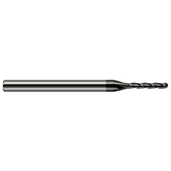 Miniature End Mill - Ball - Long Flute, Harvey Tool, Mfr#: 32260-C4