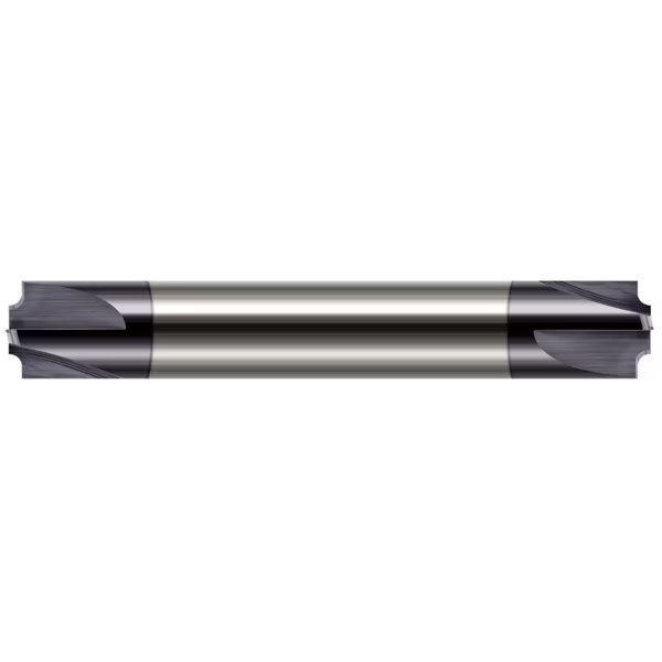 Corner Rounding End Mill - 4 Flute - Flared, 0.0350", Pilot Dia.: 0.0580", Harvey Tool, Mfr#: 67635-C3
