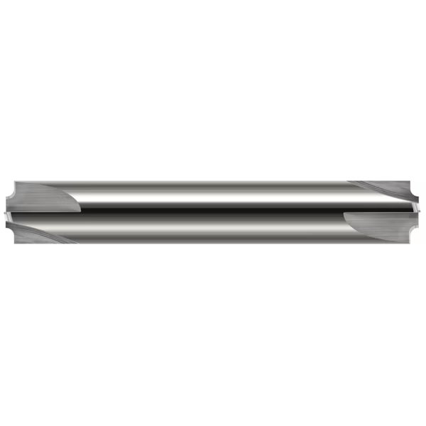 Corner Rounding End Mill - 4 Flute - Flared, 0.0550", Overall Length: 2", Harvey Tool, Mfr#: 67655