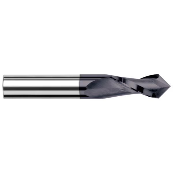 Drill/End Mill - Mill Style - 2 Flute, 0.6250" (5/8), Finish - Machining: AlTiN, Harvey Tool, Mfr#: 72340-C3