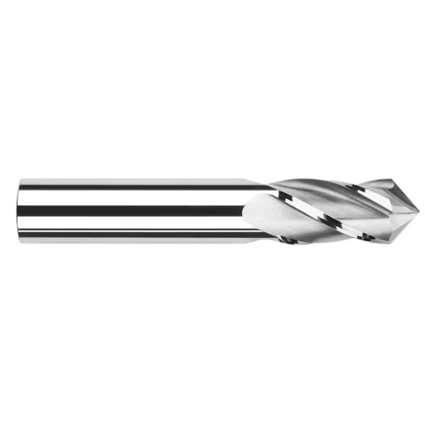 Drill/End Mill - Mill Style - 4 Flute, 0.3125" (5/16), Finish - Machining: Uncoated, Harvey Tool, Mfr#: 27420