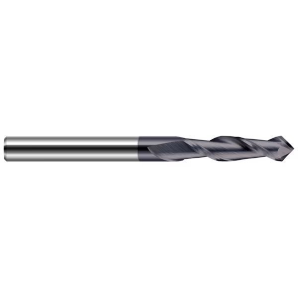 Drill/End Mill - Helical Tip - 2 Flute, 0.1875" (3/16), Harvey Tool, Mfr#: 859612-C6