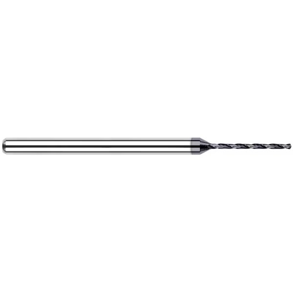 Miniature Drill, 0.0760", Flute Length: 3/4", Harvey Tool, Mfr#: 815402-C3