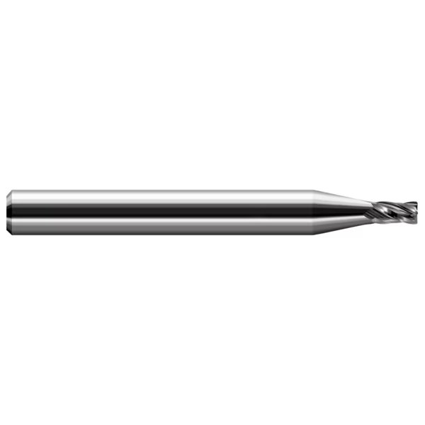 Miniature End Mill - 3 Flute - Corner Radius, 0.0930" (3/32), Harvey Tool, Mfr#: 865193