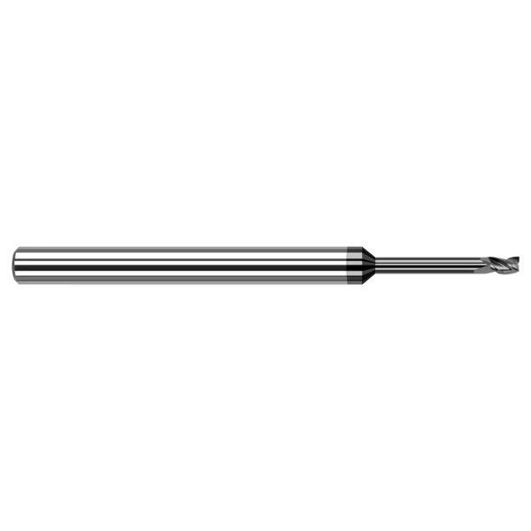 Miniature End Mill - 3 Flute - Square, 0.0620" (1/16), Harvey Tool, Mfr#: 34662-C4