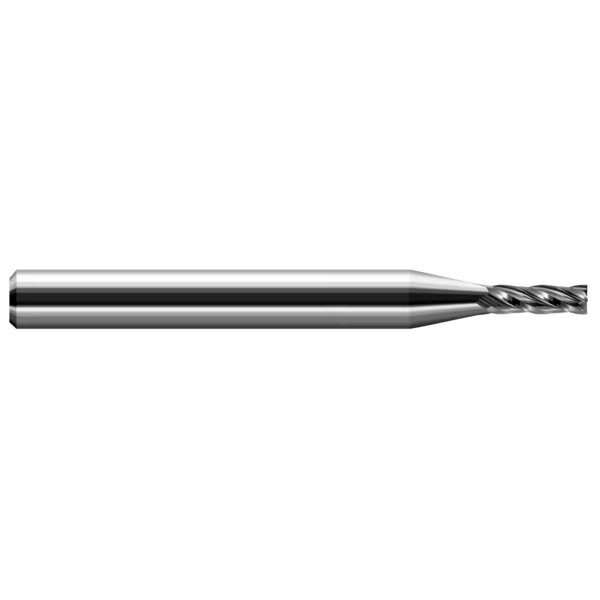 Miniature End Mill - Square - Stub & Standard, 0.0220", Number of Flutes: 3, Harvey Tool, Mfr#: 836322