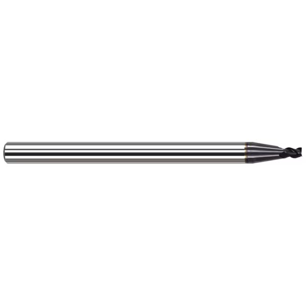 End Mill for Exotic Alloys - Corner Radius, 0.0600", Length of Cut: 0.0480", Harvey Tool, Mfr#: 954260-C6