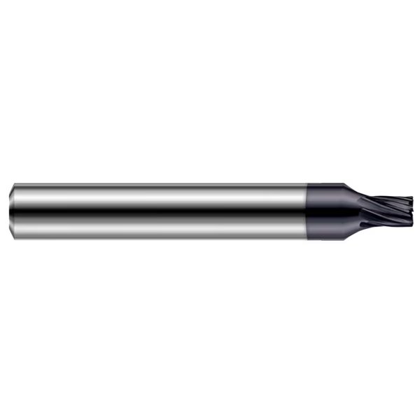 End Mill for Hardened Steels - Corner Radius, 0.1560" (5/32), Number of Flutes: 7, Harvey Tool, Mfr#: 910910-C6