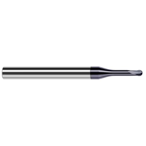 End Mill for Hardened Steels - Finishers - Ball, 0.3125" (5/16), Number of Flutes: 2, Harvey Tool, Mfr#: 37920-C6