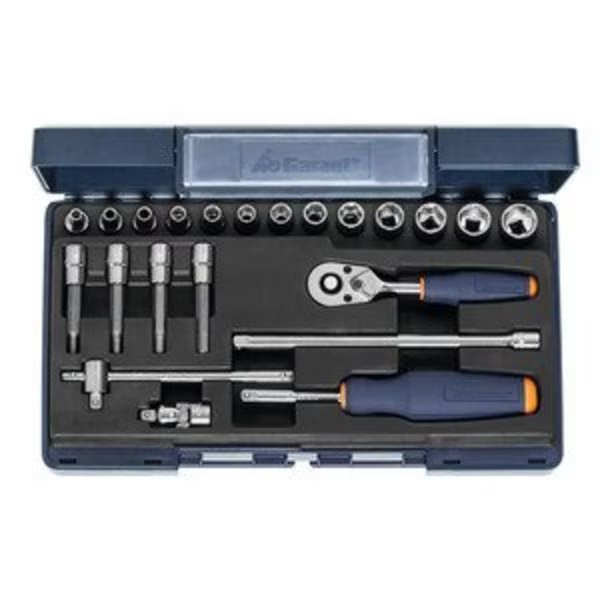 1/4 inch Drive Socket Set, 6 pt, 22 Pieces, Garant, Mfr#: 630262 6