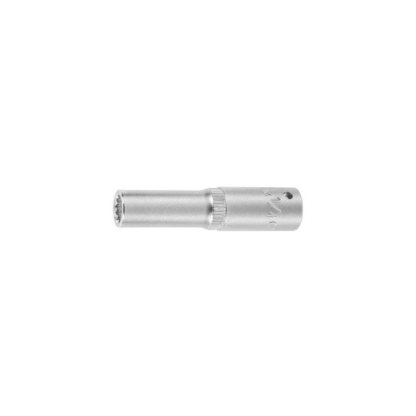 1/4 inch Drive Socket, 12 pt, Deep, 1/4 inch, 631452.25