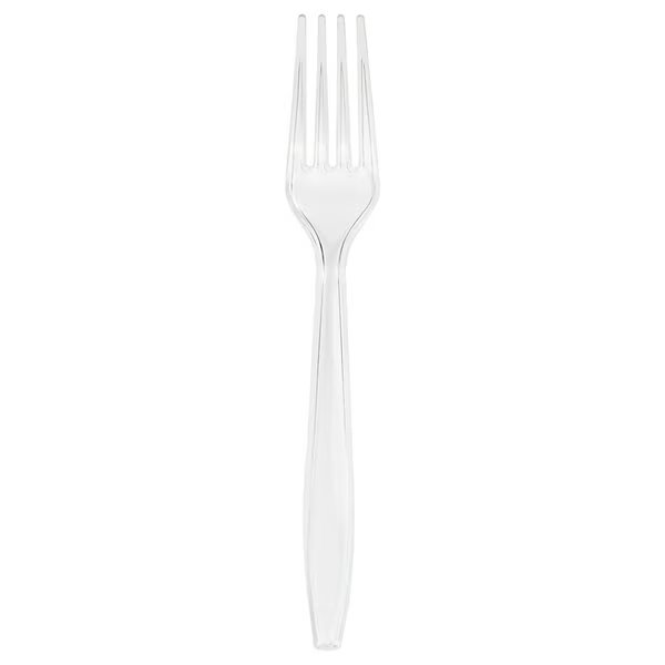 Clear Plastic Forks, 7", 600PK, Touch Of Color, Mfr#: 010461B