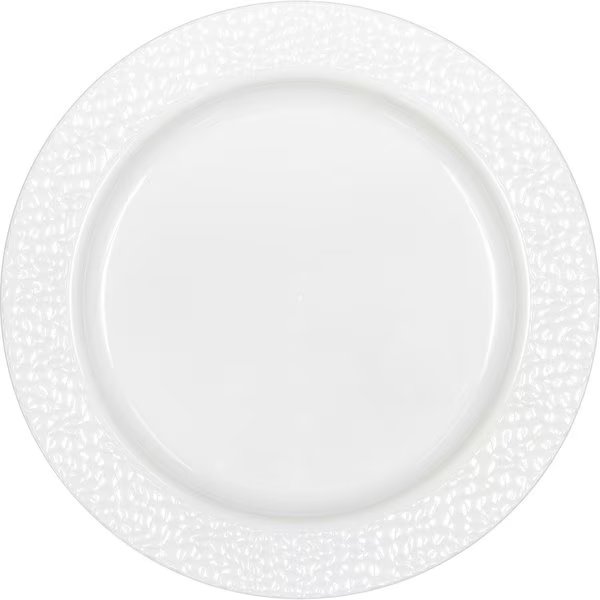 Pearl Pebble Plastic Dessert Plates, 7", 120PK, Sensations, Mfr#: 347884