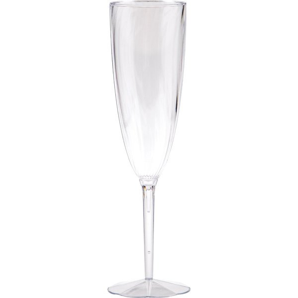 Clear Plastic Champagne Glasses, 6oz, 96PK, Sensations, Mfr#: 347890
