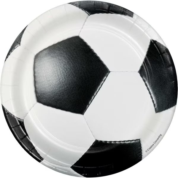 Soccer Dessert Plates, 7", 96PK, Creative Converting, Mfr#: 417966