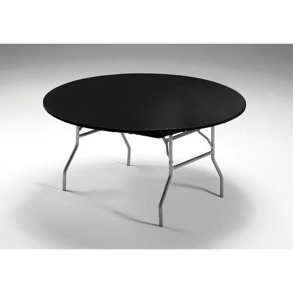Stay Put Tablecover Black, 60", 60", 12PK, Creative Converting, Mfr#: 703000