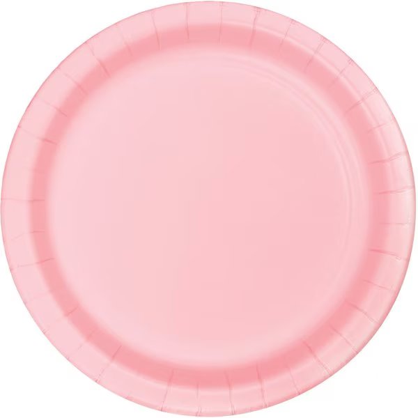 7" Classic Pink Dessert Plates 240 PK, Touch Of Color, Mfr#: 79158B