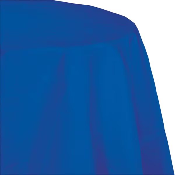 Cobalt Blue Octy Round Tablecloth, 82", 12PK, Touch Of Color, Mfr#: 923147
