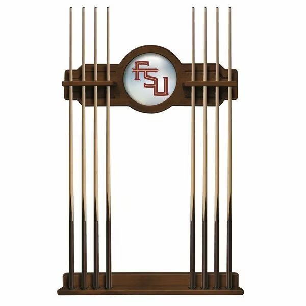 Florida State (Script) Cue Rack in Chardonnay Finish, Holland Bar Stool Co, Mfr#: CueChrdFSU-FS