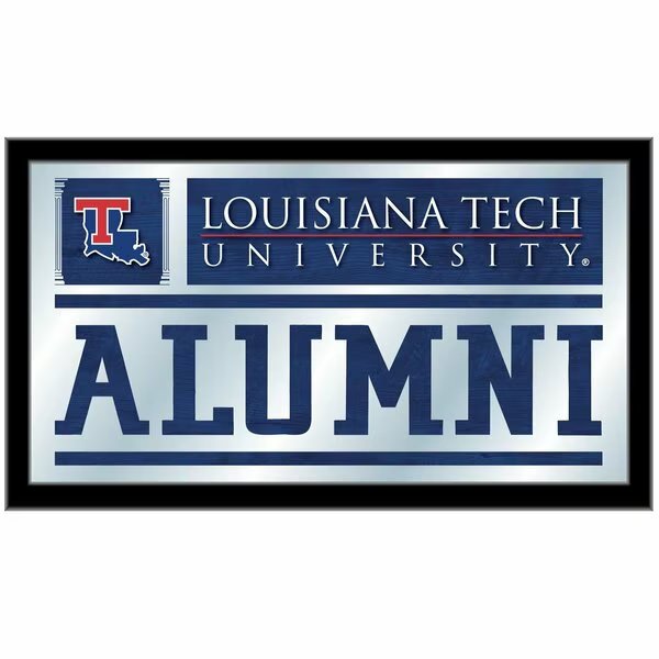 Louisiana Tech 26" x 15" Alumni Mirror, Holland Bar Stool Co, Mfr#: MAlumLaTech