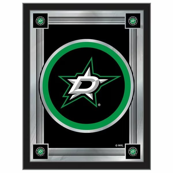 Dallas Stars 17" x 22" Logo Mirror, Holland Bar Stool Co, Mfr#: MLogoDalSta