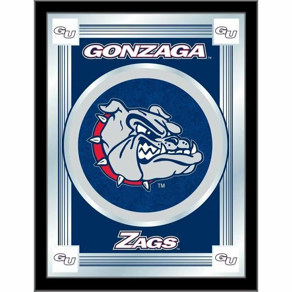 Gonzaga 17" x 22" Logo Mirror, Holland Bar Stool Co, Mfr#: MLogoGonzga