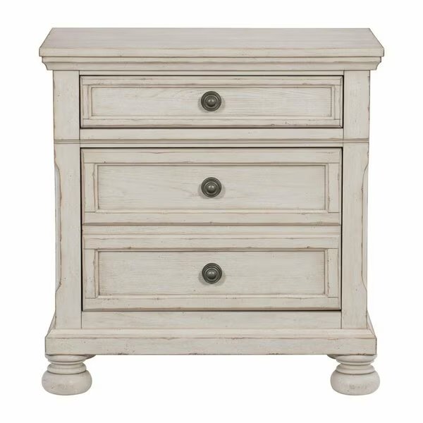Bethel Night Stand, White, Homelegance, Mfr#: 2259W-4