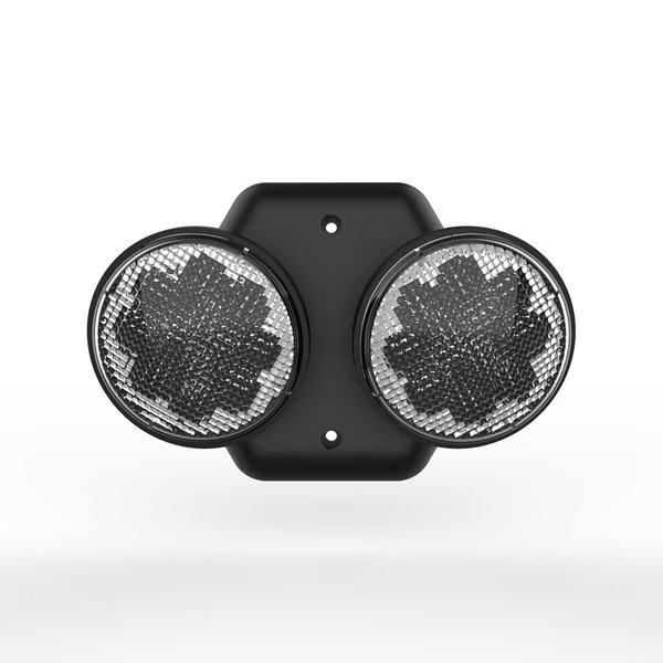 Double LED Remote Head, Black, Compass, Mfr#: CIRDB