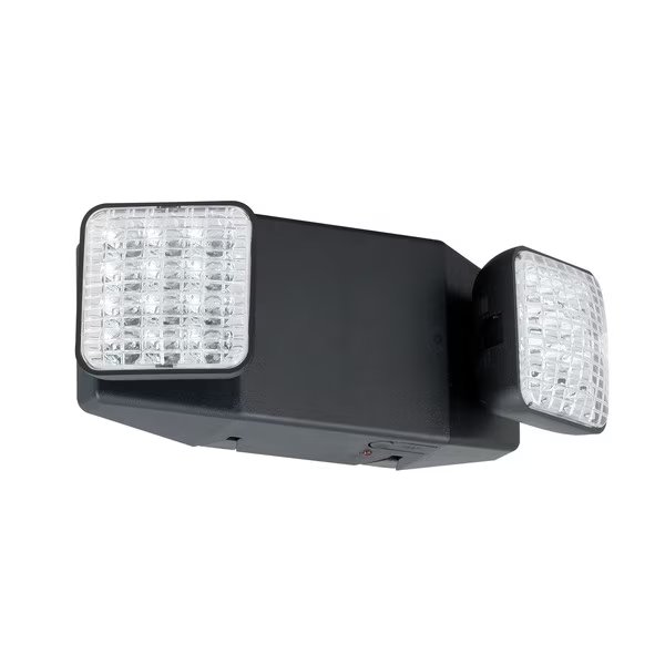 LED Emergency Light, Square Heads, Compass, Mfr#: CU2SQB