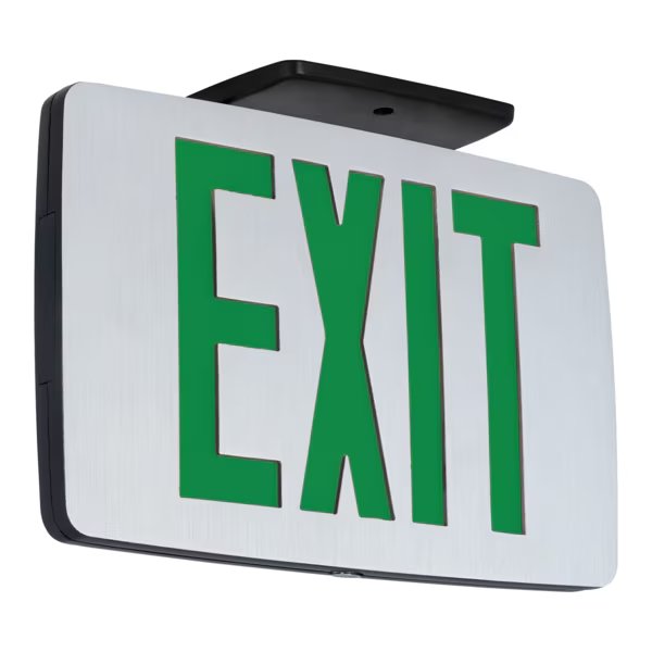 LED Die-Cast Exit Sign, CCESG, Compass, Mfr#: CCESG