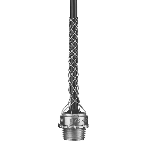 Kellems Wire Management, Dusttight Grips, Strain Relief, .54-.73", 3/4" Non-Insulated, Hubbell Wiring Device-Kellems, Mfr#: 073031203A
