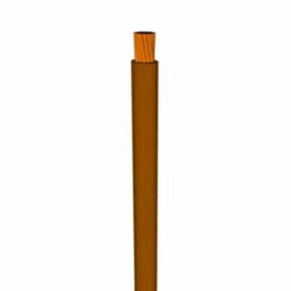 12 AWG, UL 1015 Lead Wire, 65 Strand, 105C, 600V, Bare copper, PVC, Brown, Sold by the FT, Ascent, Mfr#: 1233N4B-0101AR2A2