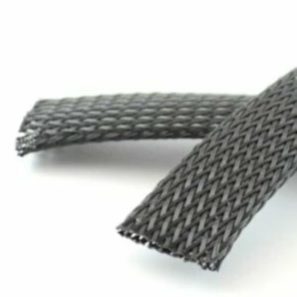 Expandable Sleeve, Expands: 0.79 in., Size 0.75 in., Polyester, Black, Sold by the FT, Delfingen, Mfr#: 000000000000120970