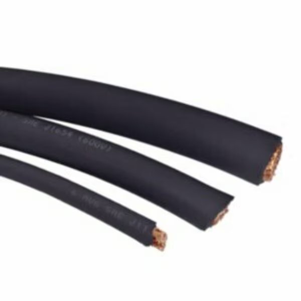 SGR Battery Cable, 1/0 AWG, 1C, Unshielded, 60V, EPDM Insulated, Black, Sold by the FT, Draka Prestolite Automotive, Mfr#: 156707-96IE