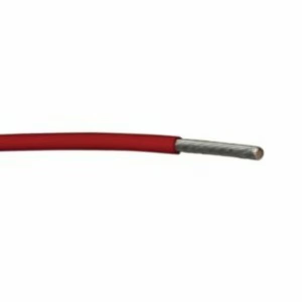 MIL M16878/4 24 AWG, PTFE Insulated, 600V, Red, Sold by the FT, Harbour Industries, Mfr#: J1355-2