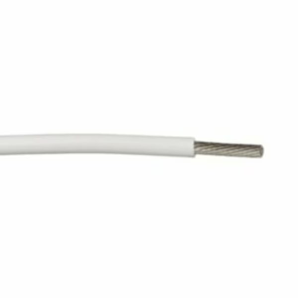 MIL M16878/4 16 AWG, PTFE Insulated, 600V, White, Sold by the FT, Harbour Industries, Mfr#: J1344-9