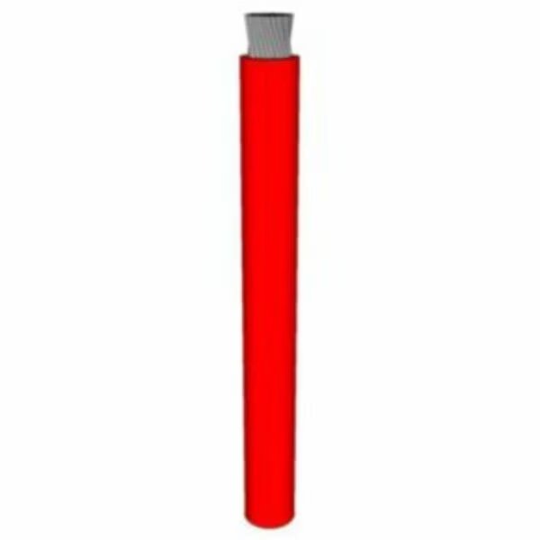 4 AWG, UL 1283 Lead Wire, 133 Strand, 105C, 600V, Tinned copper, PVC, Red, Sold by the FT, Badger Wire, Mfr#: 1283-4T133-81-1