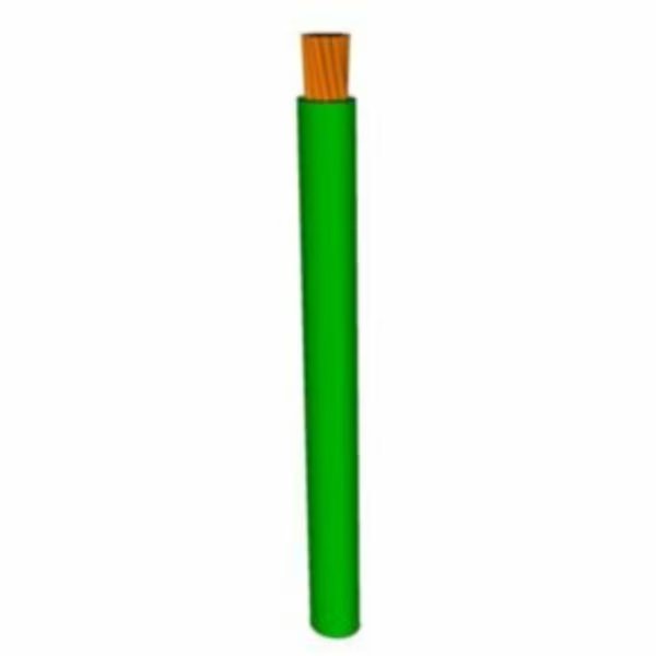 10 AWG, UL 1015 Lead Wire, 105 Strand, 105C, 600V, Bare copper, PVC, Green, Sold by the FT, Ascent, Mfr#: 1033N4B-0505AR4A2