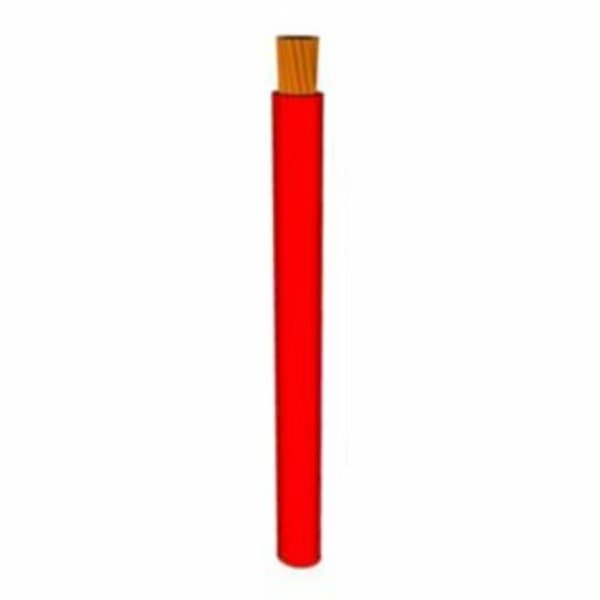 20 AWG, UL 1015 Lead Wire, 10 Strand, 105C, 600V, Bare copper, PVC, Red, Sold by the FT, Ascent, Mfr#: 2033N4B-0202AR205