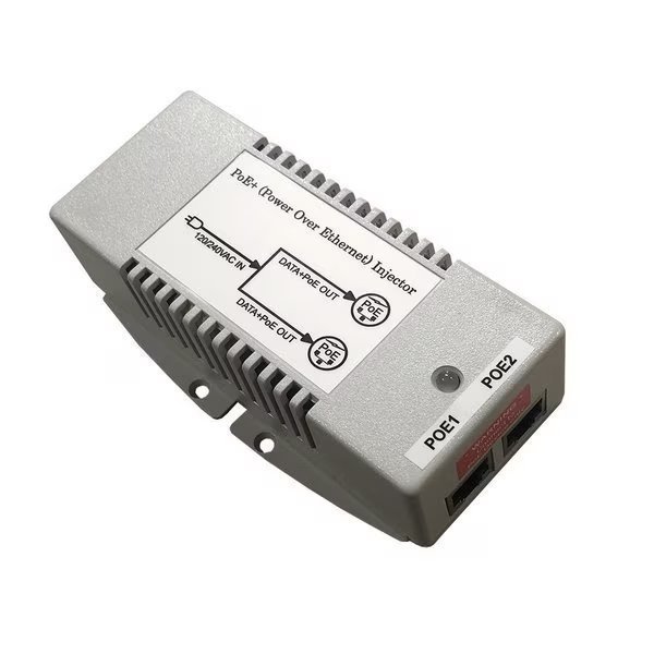 120/240Vac In, Dual 56Vdc 802.3Af/At Out 50W, Tycon Systems, Mfr#: TP-POE-HP-48GDx2