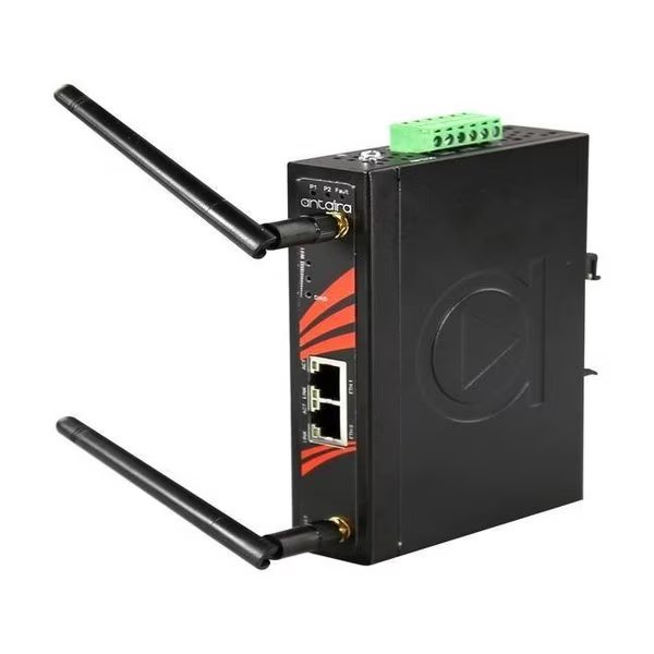 Industrial 802.11a/b/g/n WiFi Access Point/Client/Bridge/Repeater with Router and extended operatin, Antaira, Mfr#: ARS-7131-T