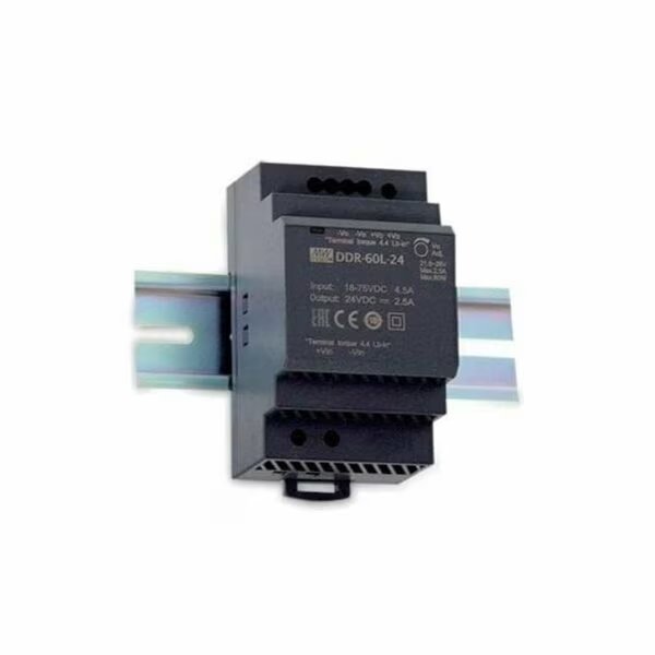 Module DC-DC 1-OUT 12V 5A 60W 6-Pin, Icomtech, Mfr#: DDR-60G-12