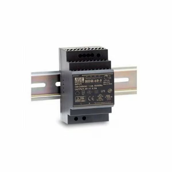 AC/DC Power Supply, 1 Output, 12V@4.5A, 54W, Icomtech, Mfr#: HDR-60-12