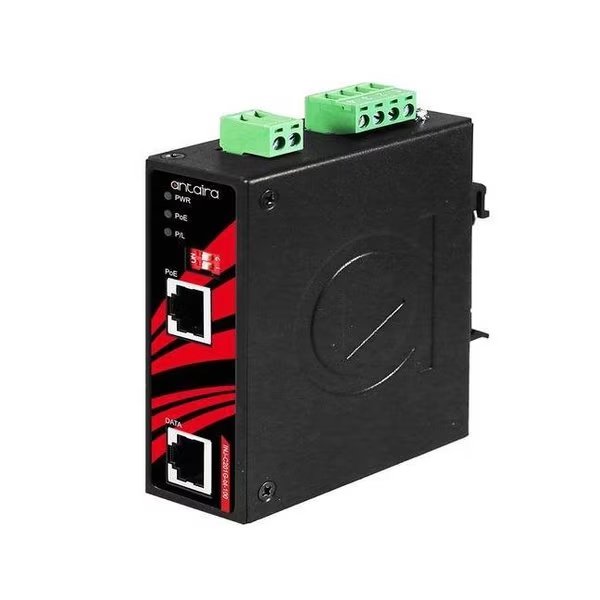Industrial Gigabit Enhanced PoE++ Injector - 1-10/100/1000Base-T(X), Antaira, Mfr#: INJ-C201G-bt-100-T