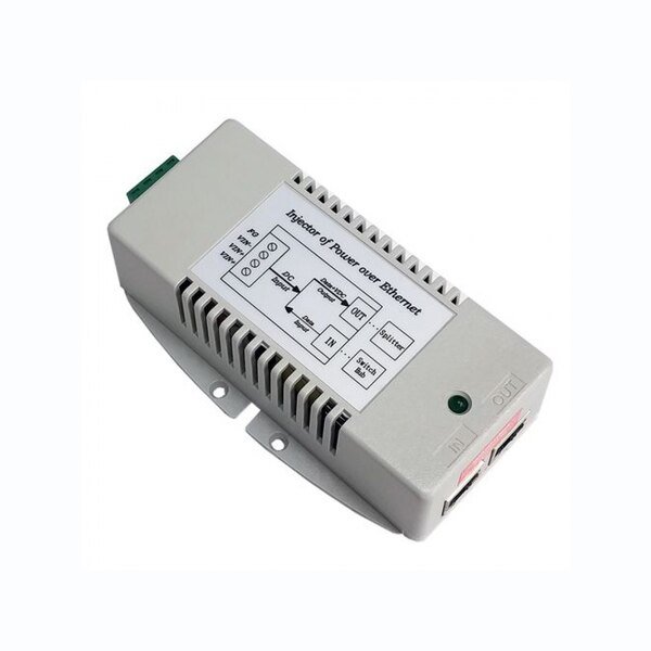 9-36V In, 24V19W GigE Pasv PoE, DCDC Conv, Tycon Systems, Mfr#: TP-DCDC-1224G