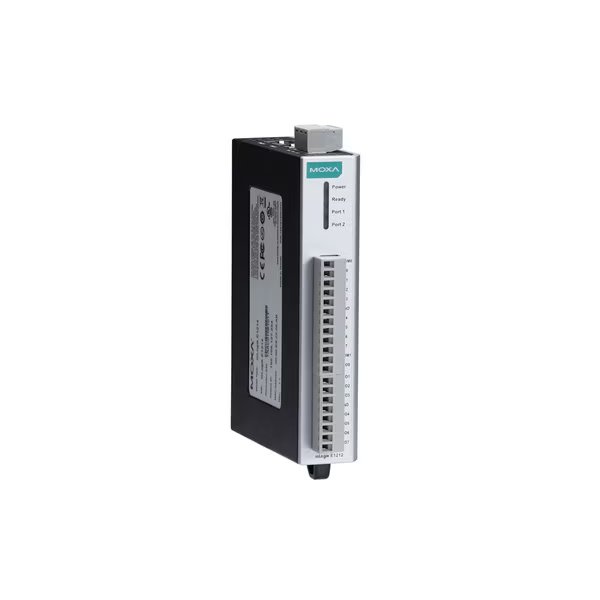 Remote Eth. I/O W/ 4Ai, 4Di, 4Dio, And 2Port Swtch, M1Iologike1242, Moxa, Mfr#: ioLogik E1242