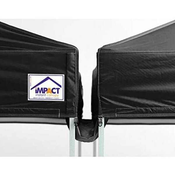 Rain Gutter 10 FT  Black, Impact Canopy, Mfr#: 050300002
